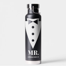 Mr and Mrs Wedding Classic Black