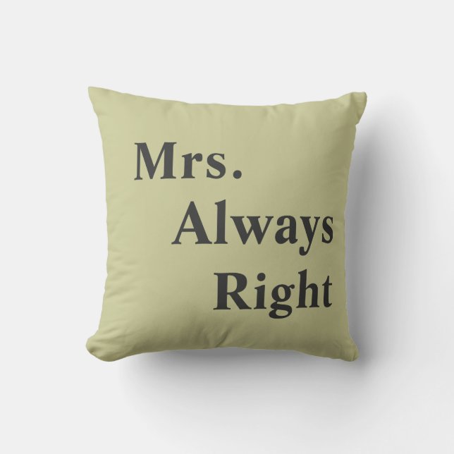 Mr and Mrs Wedding Couple Pillows (Front)
