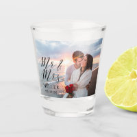 Mr and Mrs Wedding Photo Personalized