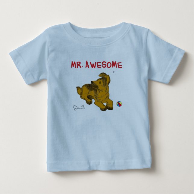 Mr. Awesome Infant Shirt (Front)