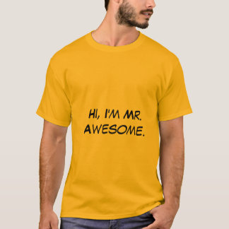 mr awesome shirt