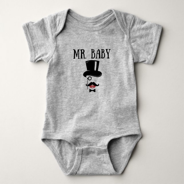 Mr. Baby Bodysuit (Front)