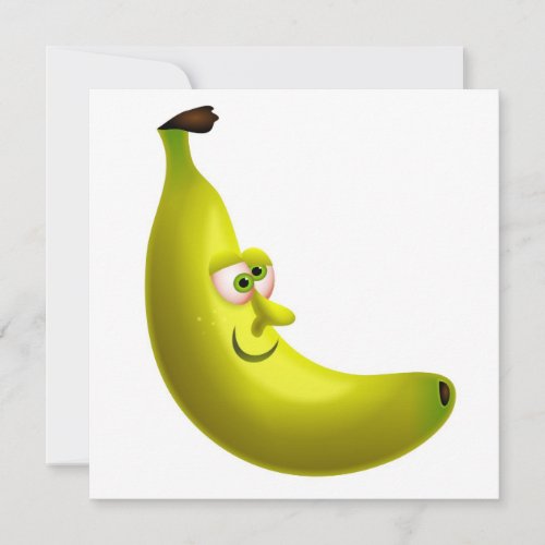 Mr Banana Invitation