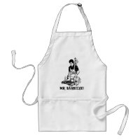 Mr. Barbecue Apron