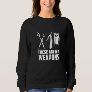 Mr. Barber Hairstylist Hairdresser Sweatshirt