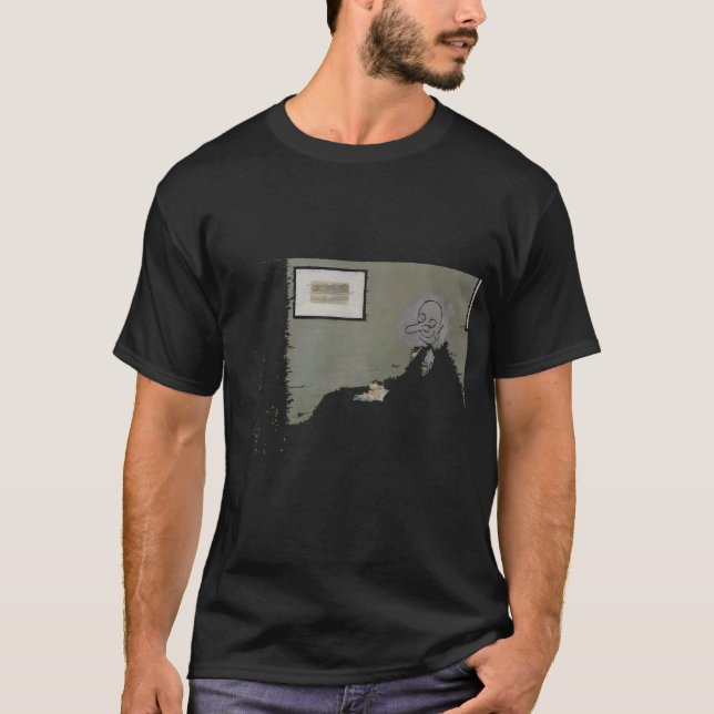 mr bean whistler mother83yjz88h8x_82  T-Shirt (Front)