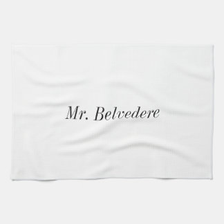 Mr. Belvedere Towel