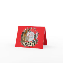 Mr. Bickles The Squirrel Christmas card