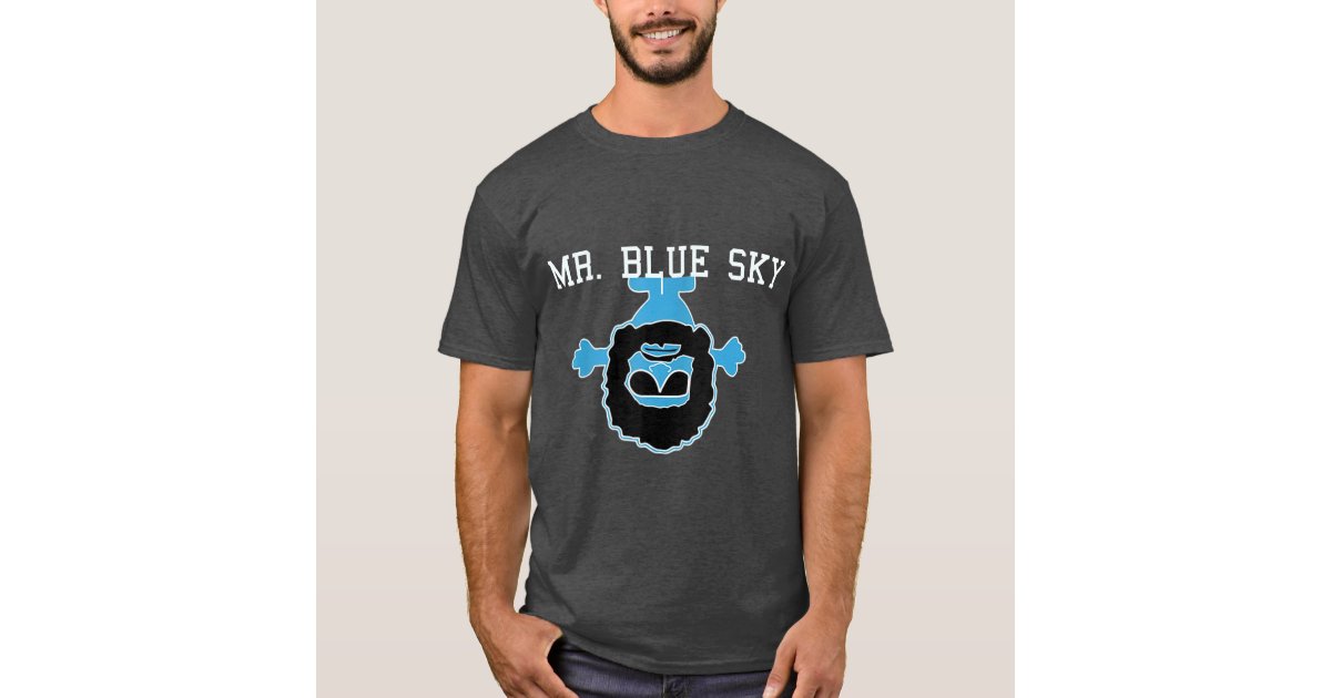  MR. Blue Sky for blue lovers T-Shirt : Clothing, Shoes