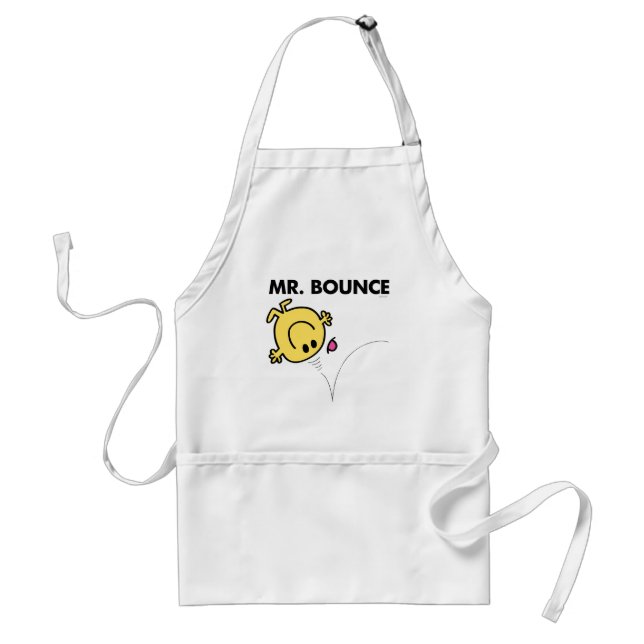 Mr. Bounce | Classic Pose Adult Apron (Front)
