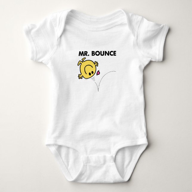 Mr. Bounce | Classic Pose Baby Bodysuit (Front)