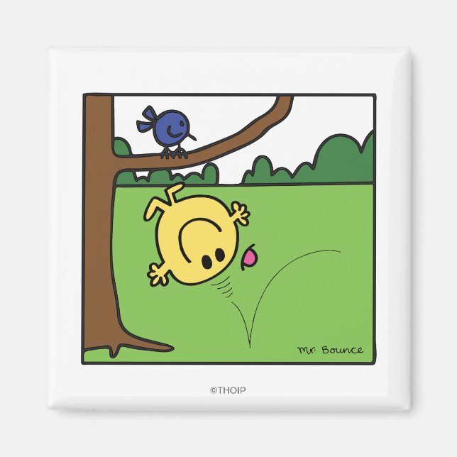 Mr. Bounce In The Park Magnet (Front)
