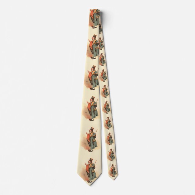 Mr. Bumble by Kyd, Charles Dickens' Oliver Twist Neck Tie (Front)
