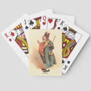 Mr. Bumble by Kyd, Charles Dickens' Oliver Twist Poker Cards