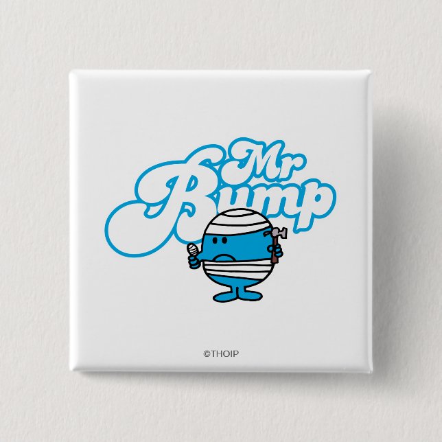 Mr. Bump | Bandaged Thumb Button (Front)