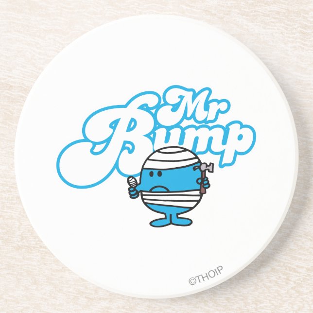 Mr. Bump | Bandaged Thumb Coaster (Front)