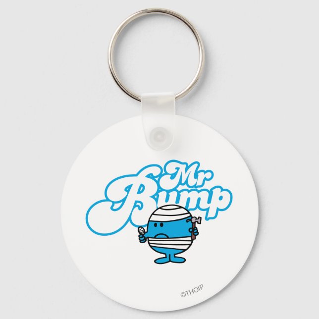 Mr. Bump | Bandaged Thumb Keychain (Front)