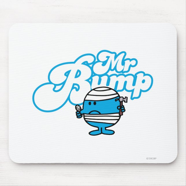 Mr. Bump | Bandaged Thumb Mouse Pad (Front)
