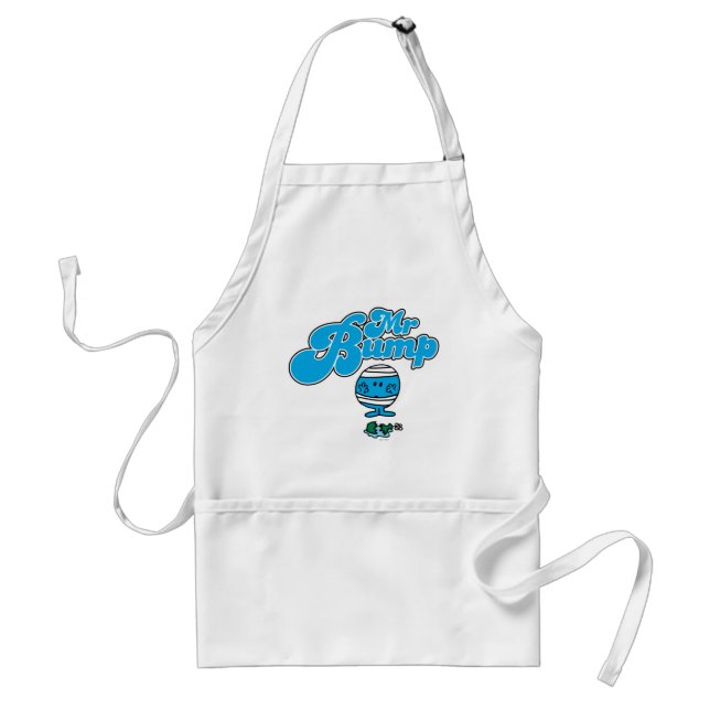 Mr. Bump | Broken Vase Adult Apron (Front)