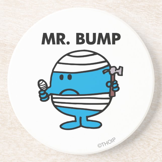 Mr. Bump Classic 2 Drink Coaster (Front)