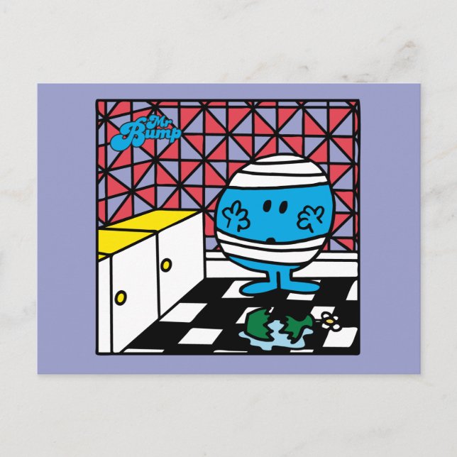 Mr. Bump | Kitchen Accident Postcard (Front)