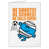 Mr. Bump Playing Soccer (Front)