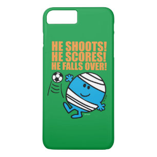 Mr. Bump Playing Soccer iPhone 8 Plus/7 Plus Case