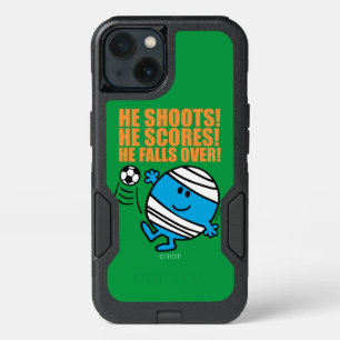 Mr. Bump Playing Soccer iPhone 13 Case