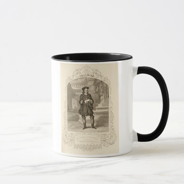 Mr C. Kean as Gloster, Act I Scene 1, in Richard I Mug (Right)