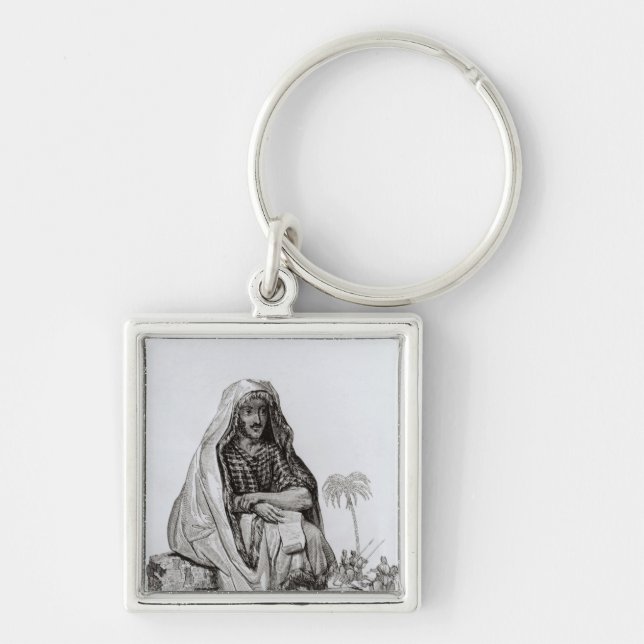 Mr Caillie  Meditating Keychain (Front)