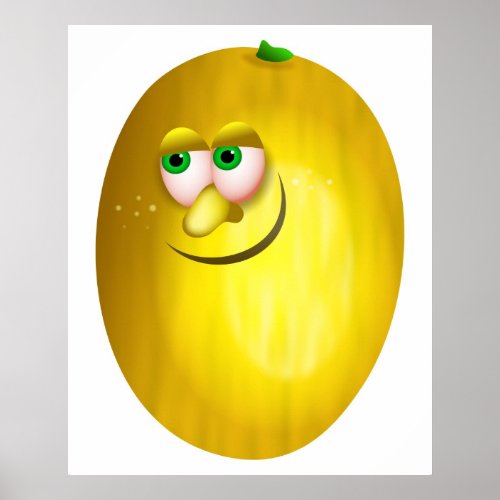 Mr Canary Melon Poster
