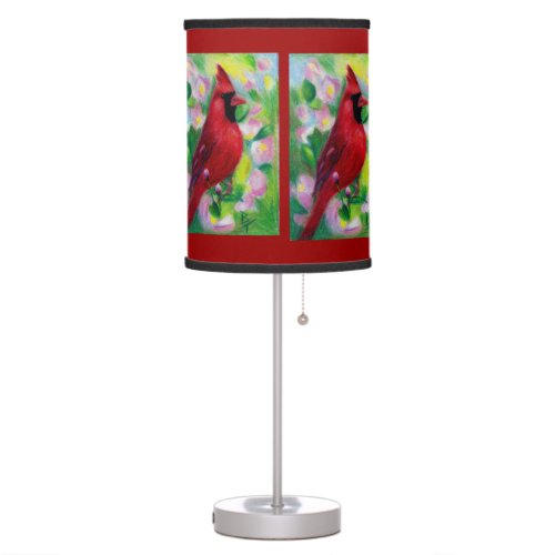 Mr Cardinal Table Lamp