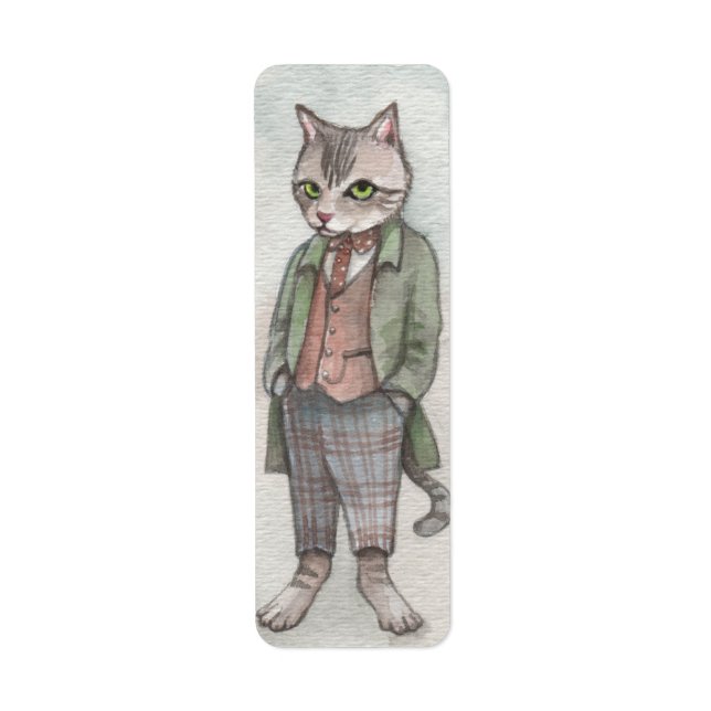 Mr. Cat Label (Front)