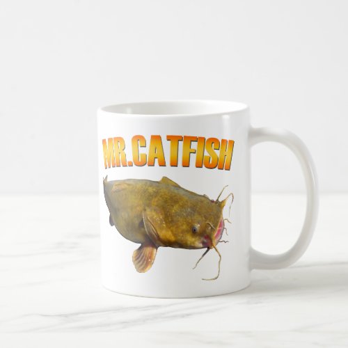Mr Catfish fishing Coffee Mug