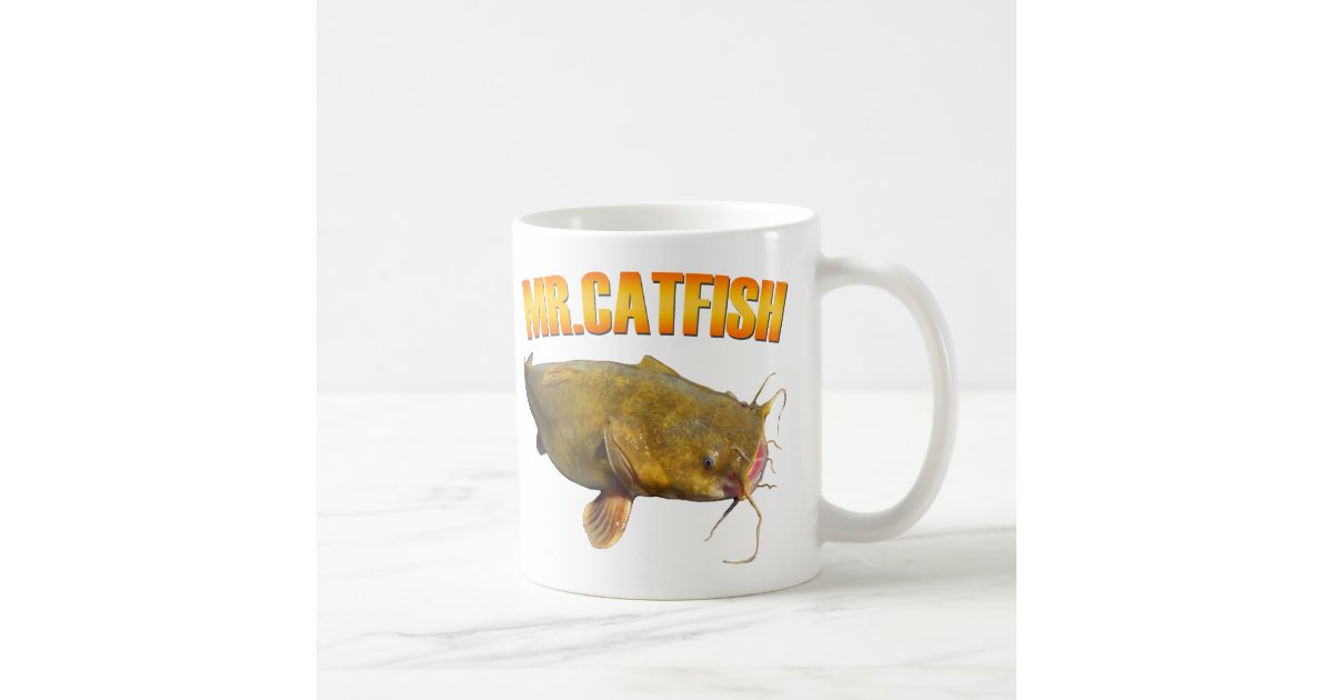Mr Catfish fishing Coffee Mug | Zazzle