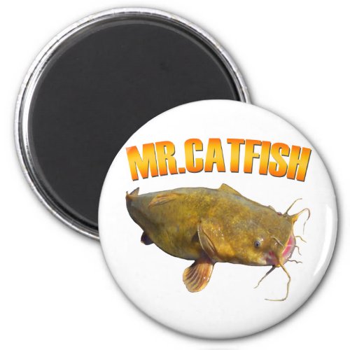 Mr Catfish fishing Magnet