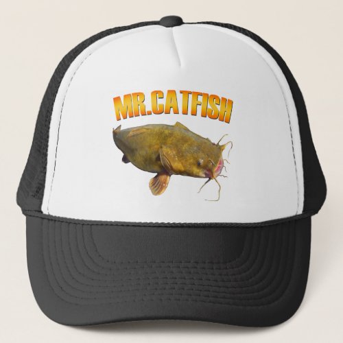Mr Catfish fishing Trucker Hat