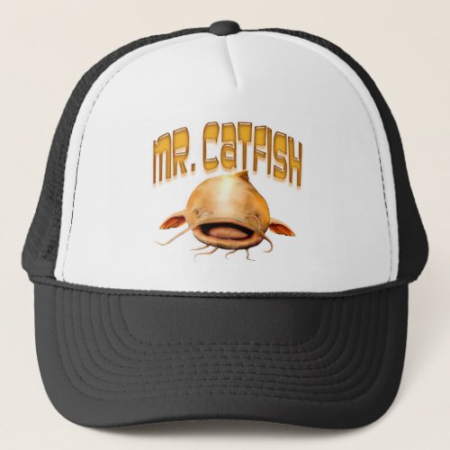 Mr Catfish fishing Trucker Hat