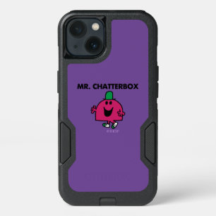 Mr. Chatterbox Waving Hello iPhone 13 Case