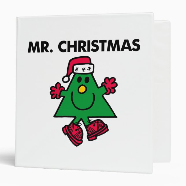 Mr. Christmas | Festive Hat & Gloves Binder (Front/Inside)