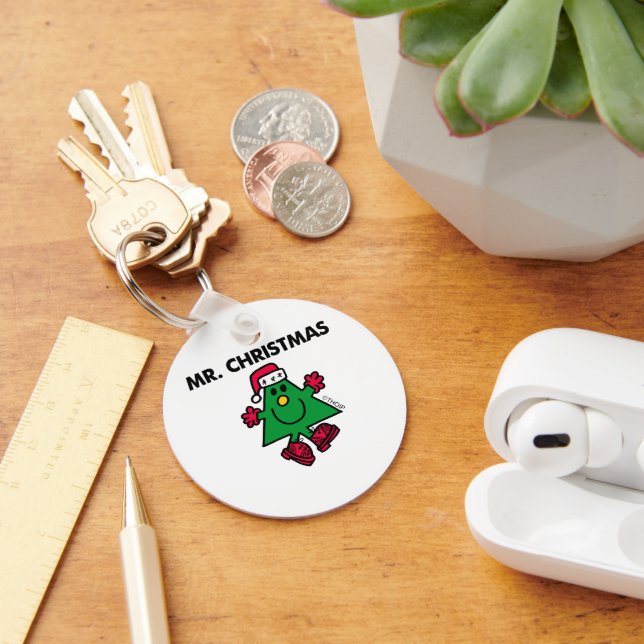 Mr. Christmas | Festive Hat & Gloves Keychain (Desk)