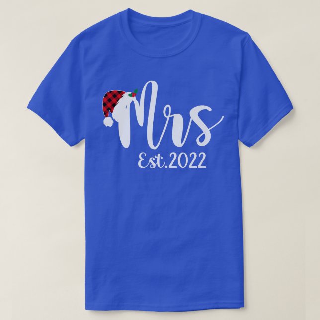 Mr Claus & Mrs Claus Est T-Shirt (Design Front)