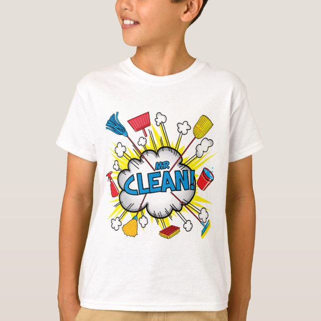 mr clean T-Shirt (Front)