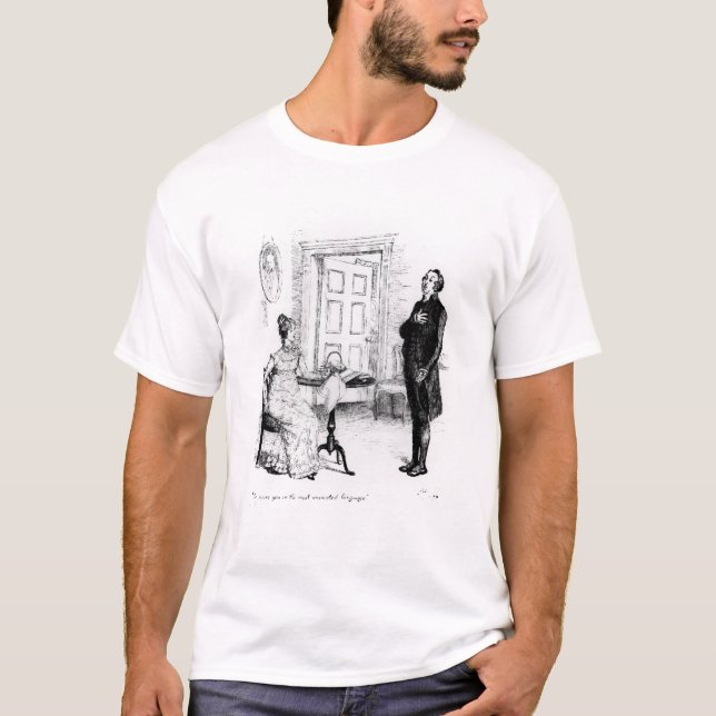 Mr Collins and Elizabeth T-Shirt (Front)
