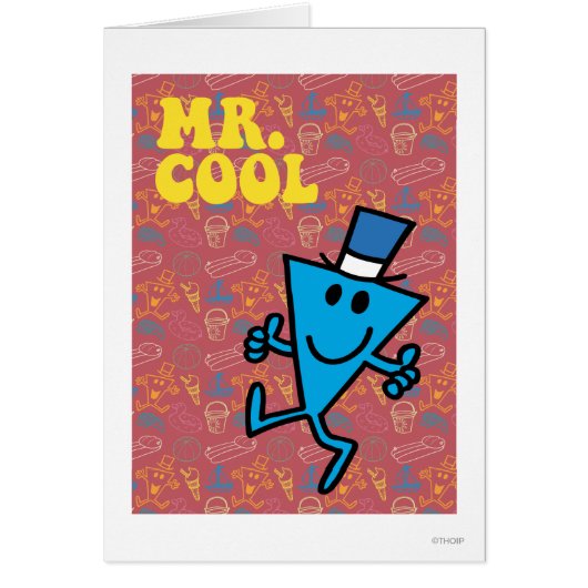 Mr. Cool | Colorful Background Cards (Front)