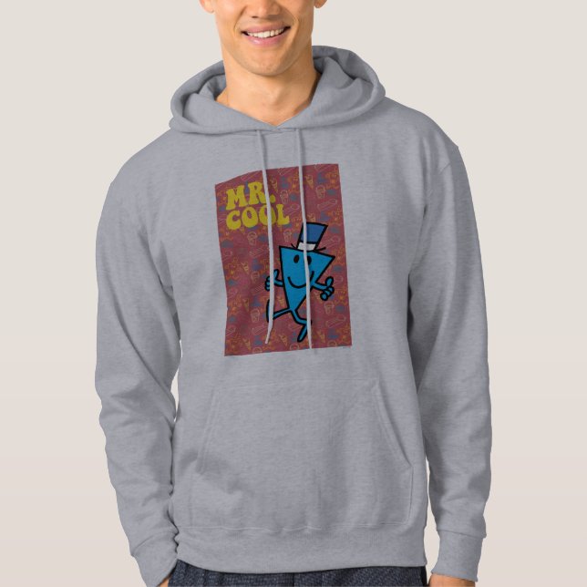 Mr. Cool | Colorful Background Hoodie (Front)