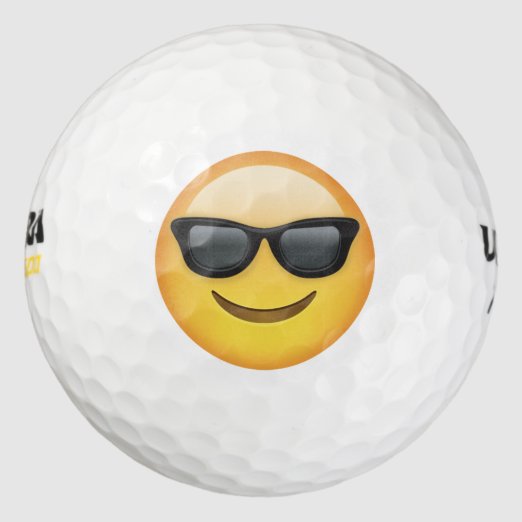 Emoji Golf Balls Zazzle 