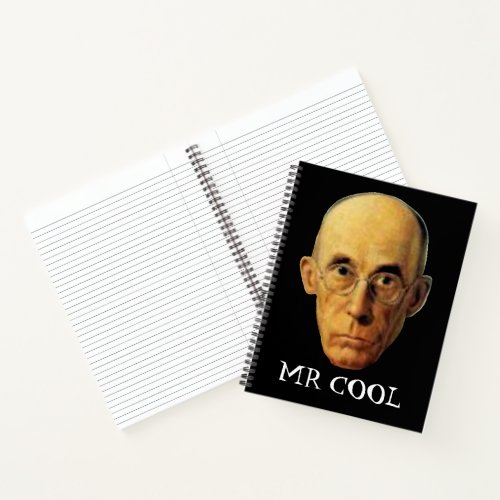 Mr Cool Humorous Soft Cover School  Notebook