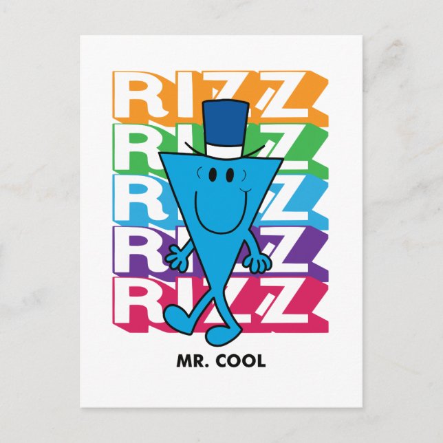 Mr. Cool Rizz Postcard (Front)