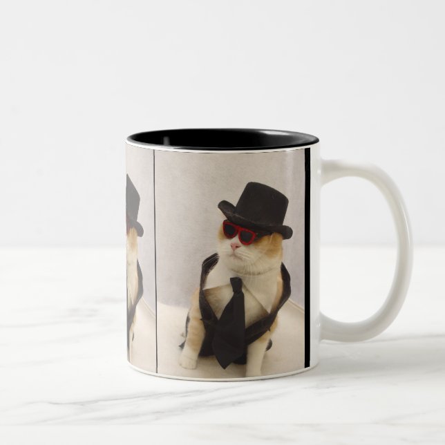 Mr. Cool Two-Tone Coffee Mug (Right)